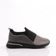 Kadın Üstü Lastikli Kare Desenli Sneaker Ayakkabı 31535105