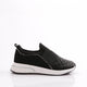 Kadın Üstü Lastikli Kare Desenli Sneaker Ayakkabı 31535105