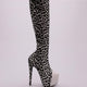 Bayan Mm Gizli Platform Knee High Topuklu Çizme 3223106