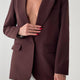 Quzu 21Y50873 Oversize Kadın Blazer Ceket