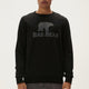 Bad Bear 22.02.12.007-Fw Logo Crewneck Erkek Sweat Shirt