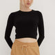 Fashion Friends 23K0048K1 Kadın Bisiklet Yaka Bluz
