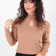Fashion Friends 23K0397K1 Kadın Pencere Detaylı Kazak