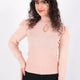 Fashion Friends 23K0397K1 Kadın Pencere Detaylı Kazak