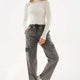 Fashion Friends 24K0135K1 Kadın Kargo Denim Pantolon