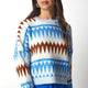 Fashion Friends 24K0208K1 Kadın Desenli Kazak