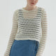 Fashion Friends 24Y0060K1 Kadın Ajurlu Bluz