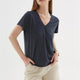 Fashion Friends 25Y0144K1 Kadın V Yaka Bluz
