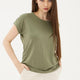 Fashion Friends 25Y0194K1 Kadın Bisiklet Yaka Bluz