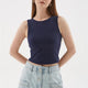 Fashion Friends 25Y0326K1 Kadın Kolsuz Crop Bluz