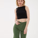 Fashion Friends 25Y0326K1 Kadın Kolsuz Crop Bluz