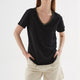 Fashion Friends 25Y0478K1 Kadın V Yaka T-Shirt