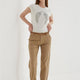 Fashion Friends 25Y0560K1 Kadın Zımba Detaylı Baskılı T-Shirt