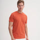 Cazador 4602 Erkek Orta Bisiklet Yaka Flamlı T-Shirt