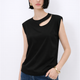 Fashion Friends 26Y0165K1 Kadın Pencere Detaylı Taşlı Bluz