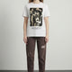 Quzu 26Ytsh01517 Baskı Detaylı Kadın T-Shirt