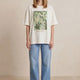 Quzu 26Ytsh01605 Kadın Baskı Detaylı Oversize T-Shirt