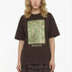 Quzu 26Ytsh01605 Kadın Baskı Detaylı Oversize T-Shirt
