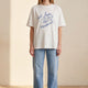 Quzu 26Ytsh02025 Kadın Nakış Detaylı T-Shirt