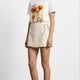 Quzu 26Ytsh02327  Baskı Detaylı T-Shirt