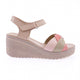 Kadın Dolgu Taban Çapraz Bantlı Sandalet 4135318