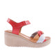 Kadın Dolgu Taban Çapraz Bantlı Sandalet 4135318