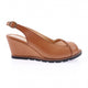 Kadın Önü Açık Çapraz Dolgu Topuk Sandalet 431123219
