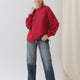 Soul 32112 Kadın Arkası Leopar Detaylı Sweatshirt
