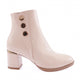 Kadın Sıralı Tokalı Yandan Fermuarlı Topuklu Bot 5172534