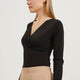 Armalife 14708 Kruvaze Yaka Kadın Bodysuit