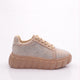 Kadın Bağcıklı Kalın Taban Sneaker Ayakkabı 61233410