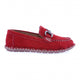 Kadın Dikiş Detaylı Metal Tokalı Loafer Ayakkabı 71132110