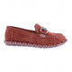 Kadın Dikiş Detaylı Metal Tokalı Loafer Ayakkabı 71132110
