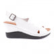 Dgn 6152  Kadın Çapraz Bantlı Kalın Taban Sandalet
