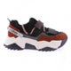 Kadın Mega Kalın Taban Simli Cırtlı Sneakers Ayakkabı 762513138