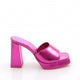 Dgn 668-2164 Kadin Platform Yüksek Topuk Terlik