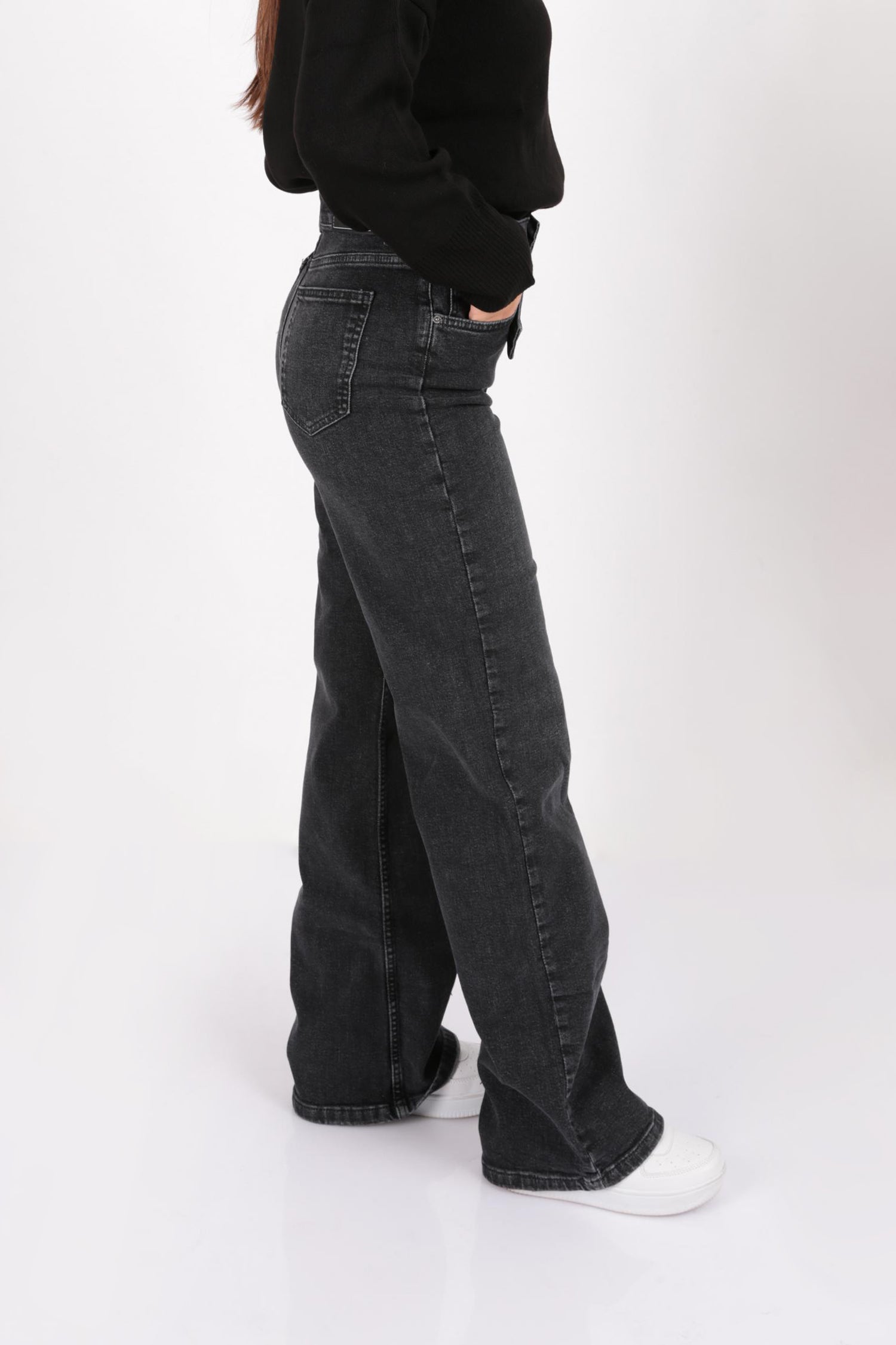 【Juni】La Gloserie LC14,15,16 Lacarino 7615 W.Leg Kadın Jean Pantolon – DGN