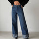 Lacarino 7647 W.Leg Kadın Jean Pantolon