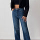 Lacarino 7714 W.Leg Kadın Jean Pantolon