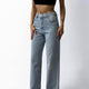 Lacarino 7714 W.Leg Kadın Jean Pantolon