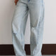 Lacarino 8186 Kadın Baggy Baloon Jean Pantolon