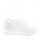 Kadın Bağcıklı Lazerli Sneaker Ayakkabı 95321097