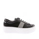 Kadın Bağcıklı Yanları Bantlı Silver Taşlı Sneaker Ayakkabı 98421097