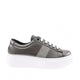 Kadın Bağcıklı Yanları Bantlı Silver Taşlı Sneaker Ayakkabı 98421097