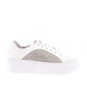 Kadın Bağcıklı Yanları Silver Taşlı Sneaker Ayakkabı 98821097