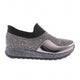 Kadın Kalın Taban Kristal Taşlı Sneakers Ayakkabı 112130282674
