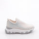 Kadın Silver Taşlı Kalın Taban Sneakers 12311939101
