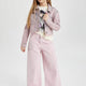 Defacto C0451A8 Ss Wide Leg Kargo Geniş Paça Jean Pantolon