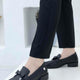 Mammamia D25Ya-3365 Kadın Deri Loafer Ayakkabı