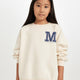 Defacto D4383A8 Kız Çocuk Sweatshirt